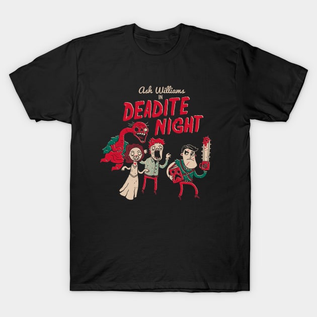 Deadite Night T-Shirt by DinoMike